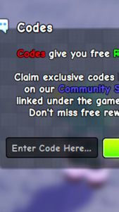 Spin a Femboy wiki codes UI screenshot
